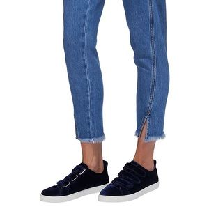 Whistles Velcro Strap Trainer Sneaker